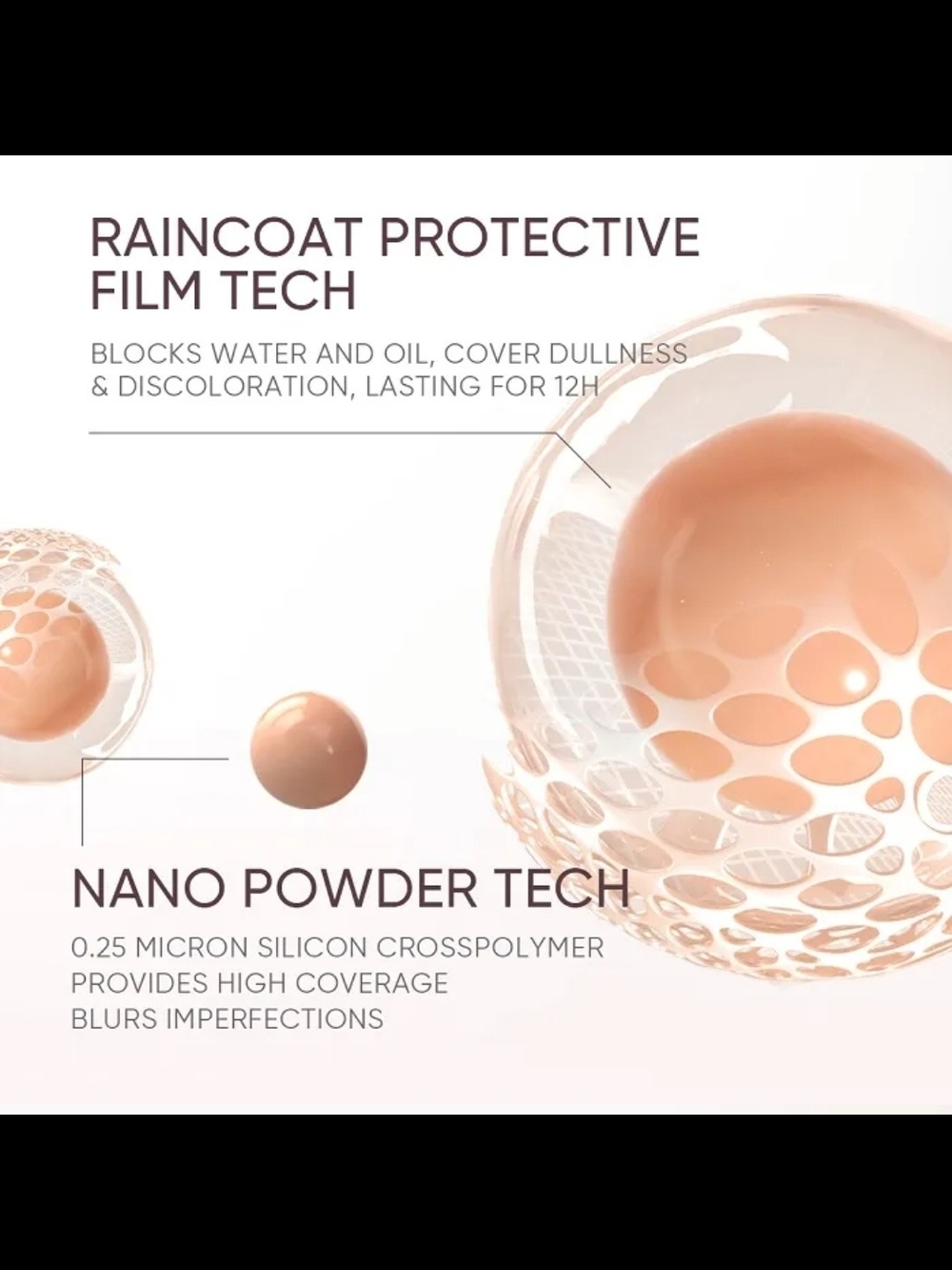 SKINTIFIC Full Coverage Cushion Foundation #0W Warm Porcelain| Satin Glow Finish - Picture 6 of 7